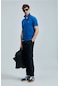 Lufian Laon Smart Erkek Polo Tişört Saks Saks 111040206100240 Saks