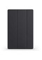 Mutcase - Galaxy Uyumlu Galaxy Tab A8 10.5 Sm-x200 2021 - Kılıf Smart Cover Stand Olabilen 1-1 Uyumlu Tablet Kılıfı - Siyah
