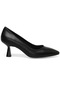 Miss F Dw22014 3pr Siyah Kadın Topuklu Ayakkabı 000000000101416914