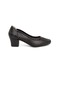 Elit Btmfo8642 Kadın Klasik Topuklu Ayakkabı Siyah-siyah