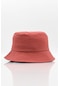 Kadın Teknik Kumaşlı Kiremit Bucket Şapka - Standart