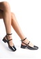 Elit Sis5197 Kadın Klasik Topuklu Ayakkabı Siyah-siyah