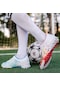 Snapbuy Blue Ocean Doğa Sporları Futbol Ayakkabıları Çiviler Kramponlar Beyaz - Mavi - Kırmızı