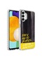 Mutcase - Samsung Uyumlu Galaxy A13 4g - Kılıf Kenarlı Renkli Desenli Elegans Silikon Kapak - No3