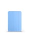 Mutcase - Huawei Uyumlu Honor Pad 8 - Kılıf Smart Cover Stand Olabilen 1-1 Uyumlu Tablet Kılıfı - Mavi