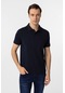 Süvari Erkek Polo Yaka Slimfit Düz Tişört Ts1014000410-m09 Lacivert