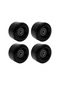 Homyl Inline Skate Wheel Pu Aşınmaya Dayanıklı 58mm 82a Siyah Siyah