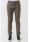 White Stone Adliswil P1011 Slim Fit Pamuklu Amasra Pantolon Haki