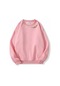 Kadın Çiçek Nakış İşlemeli Uzun Kollu Sweatshirt Pembe Pembe