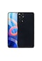 Kilifone - Xiaomi Uyumlu Redmi Note 12 Pro 4g - Kılıf Mat Renkli Esnek Premier Silikon Kapak - Siyah