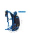 Pazly Mountain Bike Outdoor Sıvı İçme Çantası - Turuncu - Spor, Yürüyüş, Bisiklet, 210d Nilon, 26x22x45 Cm Çok Renkli