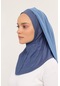 Hazır Lüks Pratik Hijablı Şifon Şal Kot