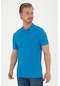 U.s. Polo Assn. Erkek Saks Tişört Basic 50279613-vr045 Mavi