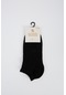 Valmenti Erkek Siyah Pamuklu Soket Çorap 855 Spr 0003-val Ptk Crp 40-45 2lı Set