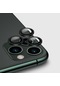 Noktaks - İphone Uyumlu İphone 12 Pro - Kamera Lens Koruyucu Cl-01 - Siyah