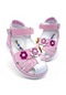 Beebron Ortopedik Kız Bebek Sandaleti Buket Serisi Bkt2409 Pembe Beyaz