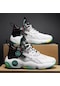 Snapbuy Açık Hava Sporları Moda Basketbol Ayakkabıları Beyaz - Yeşil