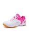 Beyaz - Pembe 36-46erkek/kadın Badminton Masa Tenisi Antrenman Spor Ayakkabıları Açık Hava Günlük Ayakkabılar Beyaz - Pembe