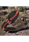 Kahverengi Erkekler Yürüyüş Ayakkabıları Spor Ayakkabı Sonbahar Kış Trekking Dağ Su Geçirmez Tırmanma Atletik Erkekler Açık Spor Ayakkabılar