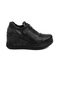Mammamia D24ya-3825 Kadın Dolgu Topuk Ayakkabı Siyah-siyah
