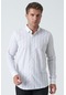 White Stone Armagh Slim Fit G2002 Pamuklu Keten Gömlek Mint-mint