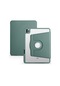 Kilifolsun iPad Uyumlu 10.9 2022 10.nesil Kalem Bölmeli Dönebilen Stand Olabilen Termik Kılıf Koyu Yeşil