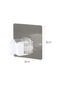 Beyaz Duvara Monte Paspas Raf Banyo Mutfak Düzenleyici Fırça Süpürge Askı Depolama Rafı Asılı Raylar Temizleme Araçları Single