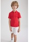 Defacto K1689a6 Erkek Çocuk Polo Yaka T-shirt K1689A6-R5010