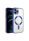 Kilifone - İphone Uyumlu İphone 11 Pro Max - Kılıf Kamera Korumalı Kablosuz Şarj Destekli Demre Kapak - Sierra Mavi