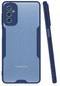 Samsung Galaxy M52 Kılıf Lopard Parfe Kapak - Lacivert