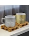 Bk Gift Kişiye Özel İsimli 2li Gümüş Ve Gold Renkli Middle Çay & Kahve Fincanı-2, Arkadaşa Hediye, Sevgiliye Hediye Kobitmeyencom32665 Bk Gift