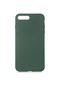 Kilifone - İphone Uyumlu İphone 7 Plus - Kılıf İçi Kadife Koruucu Lansman Lsr Kapak - Koyu Yeşil