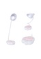 Powermaster Jf-1623 20 Ledli 2.5 Watt Şarjlı Esnek Masa Lambası Om-114 -108735 Çok Renkli