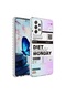 Kilifone - Samsung Uyumlu Galaxy A32 4g - Kılıf Kenarlı Renkli Desenli Elegans Silikon Kapak - No5
