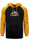 Everest Classic Sarı Renk Reglan Kol Kapşonlu Sweatshirt