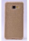 Kilifone - Samsung Uyumlu Galaxy J7 Prime / J7 Prime Iı - Kılıf Simli Koruyucu Shining Silikon - Gold