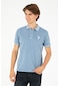 U.s. Polo Assn. Erkek İndigo Tişört Basic 50279591-vr028 Indıgo