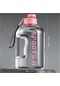 Joyhub 2,7 Litre Büyük Kapasiteli Pipetli Spor Şişesi Pembe
