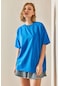 Xhan Mavi Oversize Basic T Shirt 3yxk1 47087 12