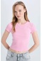 DeFacto Coool Fitted Bisiklet Yaka Basic Düz Fitilli Kaşkorse Kısa Kollu Tişört E0287AX25SMPN614
