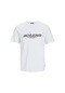 Jack&Jones Joraruba Baskılı Tişört 12255452 Beyaz