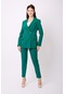 Violevin Er-cool Kadın İkili Ceketli Takım 1000-38-yeşil