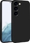 Ekılıf - Samsung Galaxy S23 Uyumlu Kılıf Mat Soft Premier Silikon Kapak - Siyah