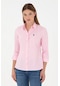 U.s. Polo Assn. Kadın Pembe Gömlek Basic 50297002-vr041 Pembe