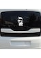 Baby On Board Sticker - Bebek Var Sticker - 18cmx30cm - Beyaz
