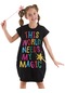 Mshb&g Magical Kız Çocuk Siyah Elbise