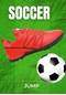 1762-29112 Halı Saha Futbol Ayakkabısı Kırmızı