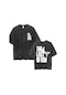 Dshztooma The Last Of Us Ellie Retro Washed T-shirt Unisex Oversized Cotton Streetwearerkek Mavi