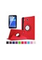 Kilifolsun Galaxy Uyumlu Tab 3 Lite 7.0 T110 360 Dönebilen Stand Olabilen Koruyucu Kılıf Kırmızı
