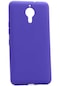 Noktaks - General Mobile Uyumlu General Mobile Gm 5 Plus - Kılıf Mat Renkli Esnek Premier Silikon Kapak - Mor